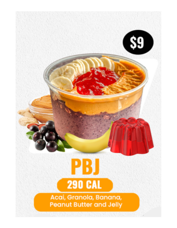 PBJ Açaí CAL 290